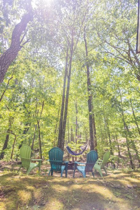 Pet Friendly Luxury Cabin Near Helen With Fire Pit คลีฟแลนด์ ภายนอก รูปภาพ