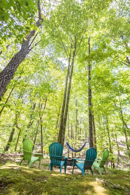Pet Friendly Luxury Cabin Near Helen With Fire Pit คลีฟแลนด์ ภายนอก รูปภาพ