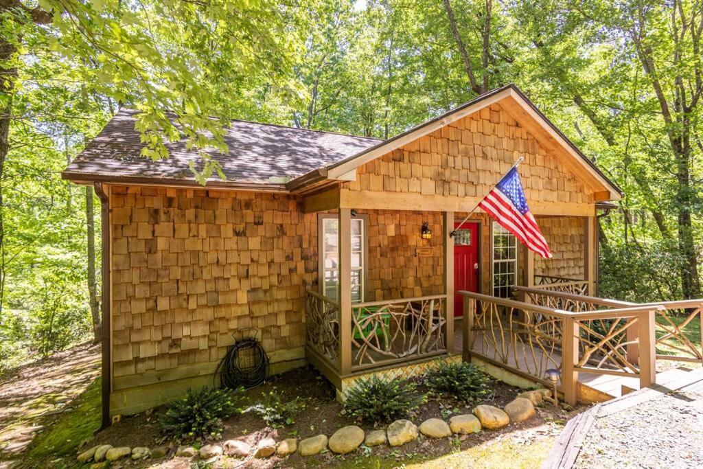 Pet Friendly Luxury Cabin Near Helen With Fire Pit คลีฟแลนด์ ภายนอก รูปภาพ
