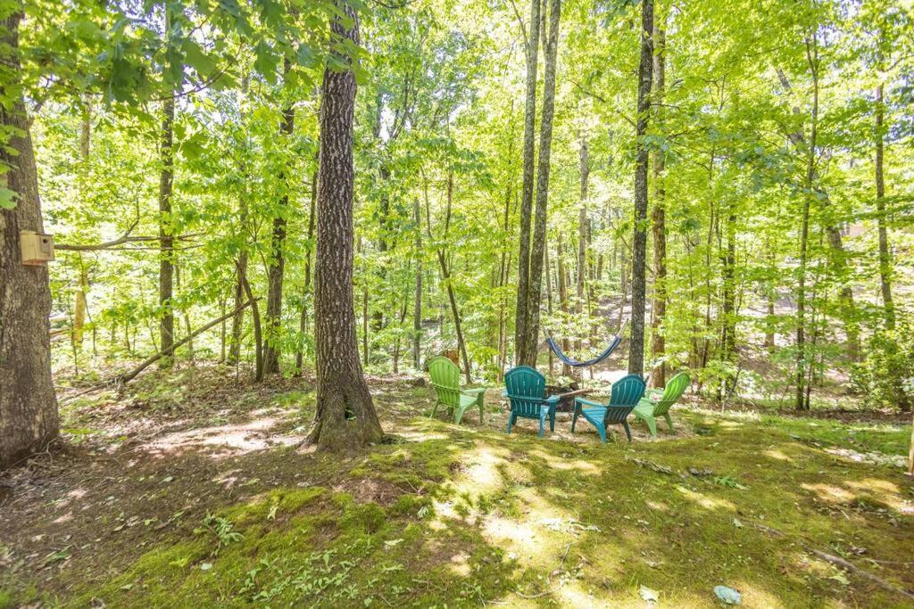 Pet Friendly Luxury Cabin Near Helen With Fire Pit คลีฟแลนด์ ภายนอก รูปภาพ