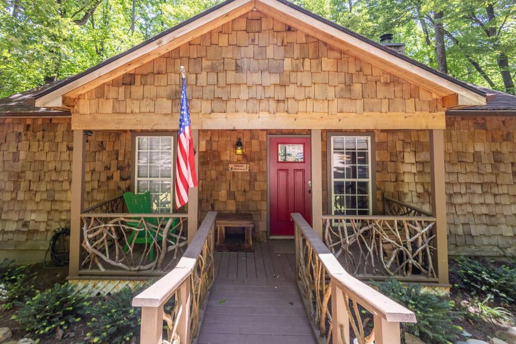 Pet Friendly Luxury Cabin Near Helen With Fire Pit คลีฟแลนด์ ภายนอก รูปภาพ